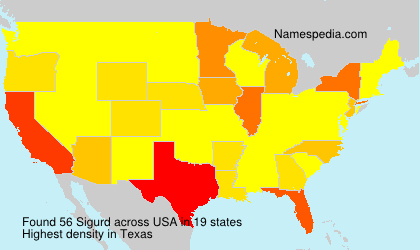 Surname Sigurd in USA Surname Sigurd in USA