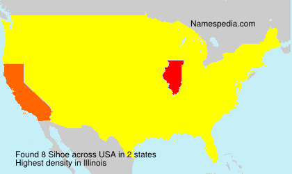 Surname Sihoe in USA Surname Sihoe in USA