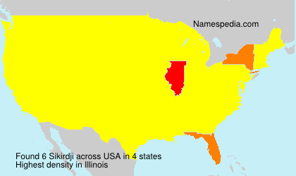 Surname Sikirdji in USA Surname Sikirdji in USA