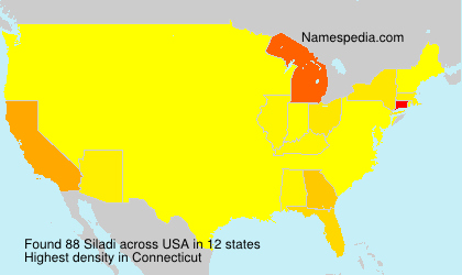 Surname Siladi in USA Surname Siladi in USA