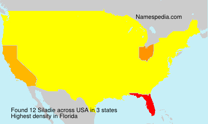 Surname Siladie in USA Surname Siladie in USA