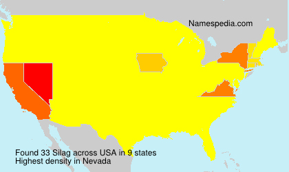 Surname Silag in USA Surname Silag in USA
