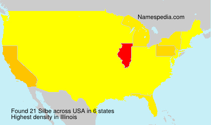 Surname Silbe in USA