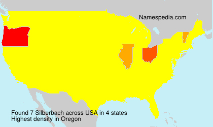 Surname Silberbach in USA Surname Silberbach in USA