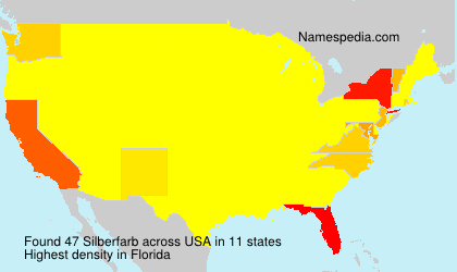 Surname Silberfarb in USA Surname Silberfarb in USA