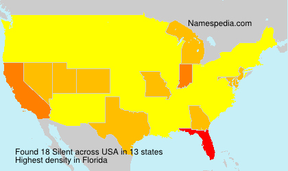 Surname Silent in USA Surname Silent in USA