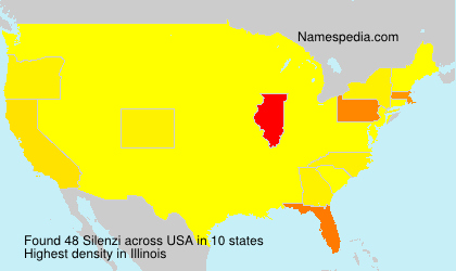 Surname Silenzi in USA Surname Silenzi in USA