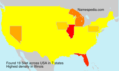 Surname Silet in USA Surname Silet in USA