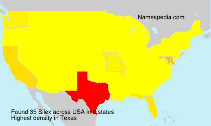 Surname Silex in USA Surname Silex in USA