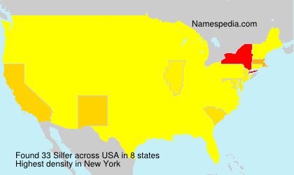 Surname Silfer in USA Surname Silfer in USA