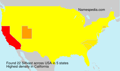 Surname Silfvast in USA Surname Silfvast in USA