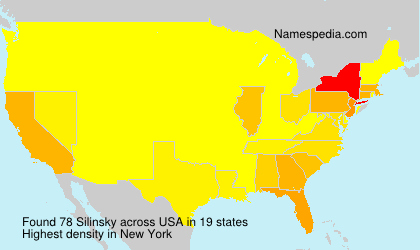 Surname Silinsky in USA Surname Silinsky in USA