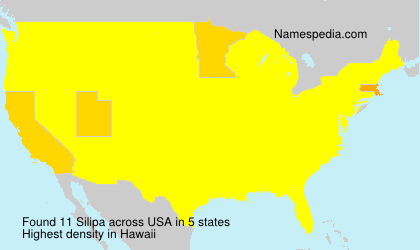 Surname Silipa in USA Surname Silipa in USA