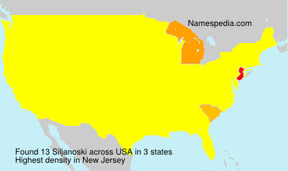 Surname Siljanoski in USA Surname Siljanoski in USA