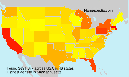 Surname Silk in USA Surname Silk in USA