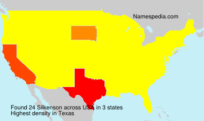Surname Silkenson in USA Surname Silkenson in USA