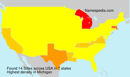 Surname Silles in USA Surname Silles in USA
