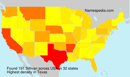 Surname Sillivan in USA Surname Sillivan in USA