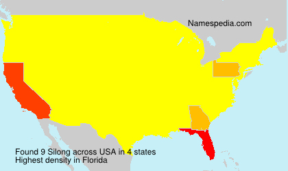 Surname Silong in USA