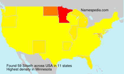 Surname Silseth in USA Surname Silseth in USA