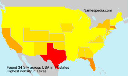 Surname Silv in USA Surname Silv in USA