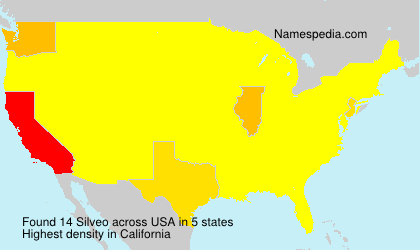 Surname Silveo in USA Surname Silveo in USA