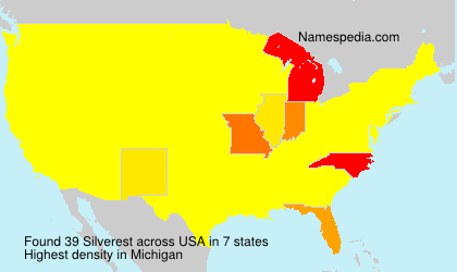Surname Silverest in USA Surname Silverest in USA