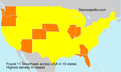 Surname Silverhawk in USA Surname Silverhawk in USA
