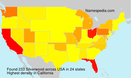 Surname Silverwood in USA Surname Silverwood in USA