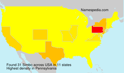 Surname Simbo in USA Surname Simbo in USA