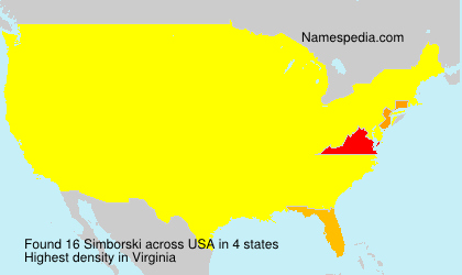 Surname Simborski in USA Surname Simborski in USA