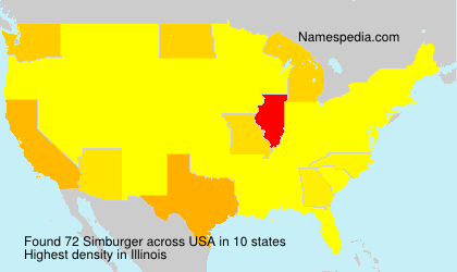 Surname Simburger in USA Surname Simburger in USA