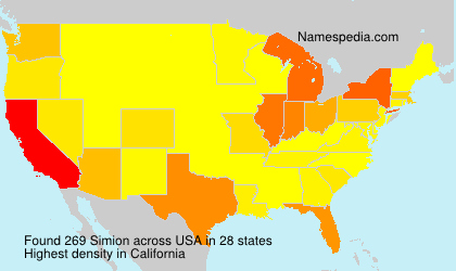 Surname Simion in USA Surname Simion in USA