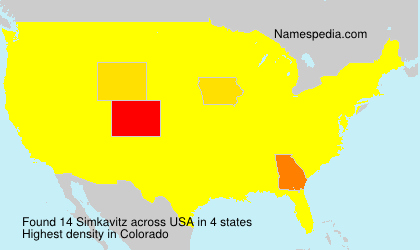 Surname Simkavitz in USA Surname Simkavitz in USA