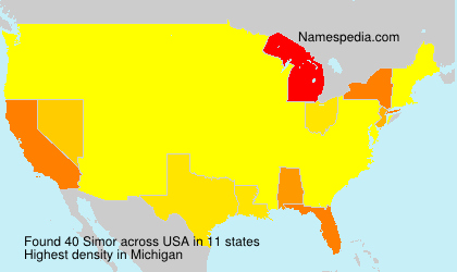 Surname Simor in USA Surname Simor in USA