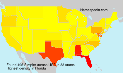 Surname Simpler in USA Surname Simpler in USA