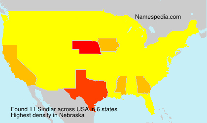 Surname Sindlar in USA Surname Sindlar in USA