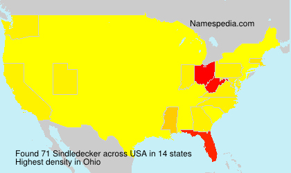 Surname Sindledecker in USA Surname Sindledecker in USA