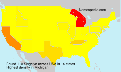Surname Singelyn in USA Surname Singelyn in USA