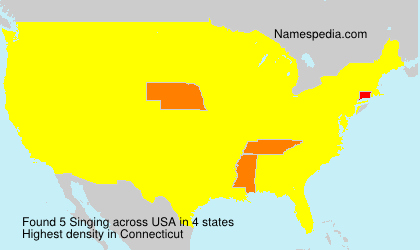 Surname Singing in USA Surname Singing in USA