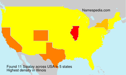 Surname Sipalay in USA Surname Sipalay in USA
