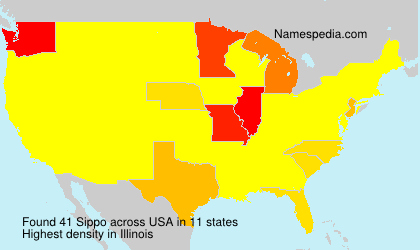 Surname Sippo in USA Surname Sippo in USA