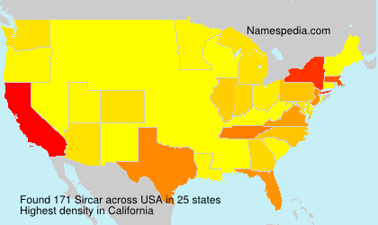 Surname Sircar in USA Surname Sircar in USA