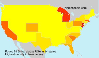 Surname Sirhal in USA Surname Sirhal in USA