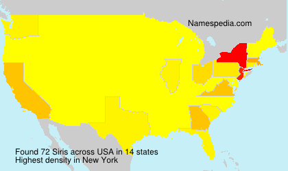 Surname Siris in USA Surname Siris in USA