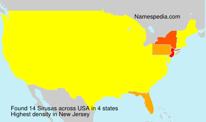 Surname Sirusas in USA Surname Sirusas in USA