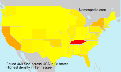 Surname Sise in USA Surname Sise in USA