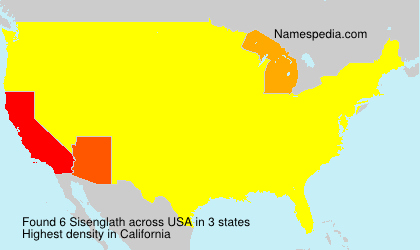 Surname Sisenglath in USA Surname Sisenglath in USA