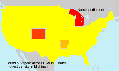 Surname Sispera in USA Surname Sispera in USA