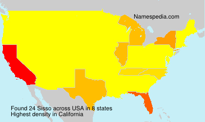 Surname Sisso in USA Surname Sisso in USA